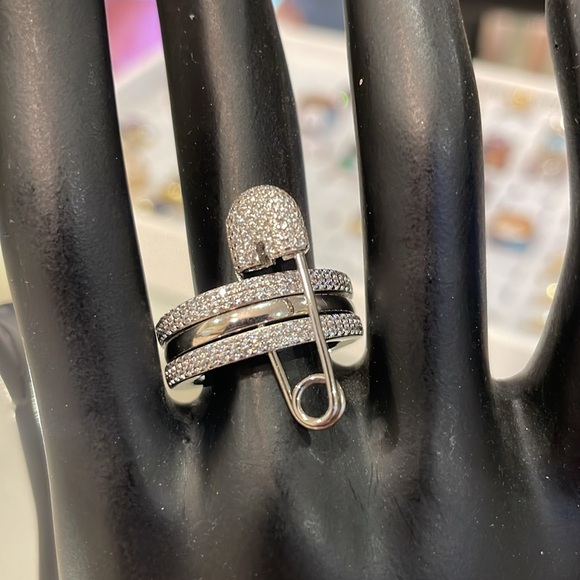 Sterling silver ring set for men and women - Picture 9 of 10